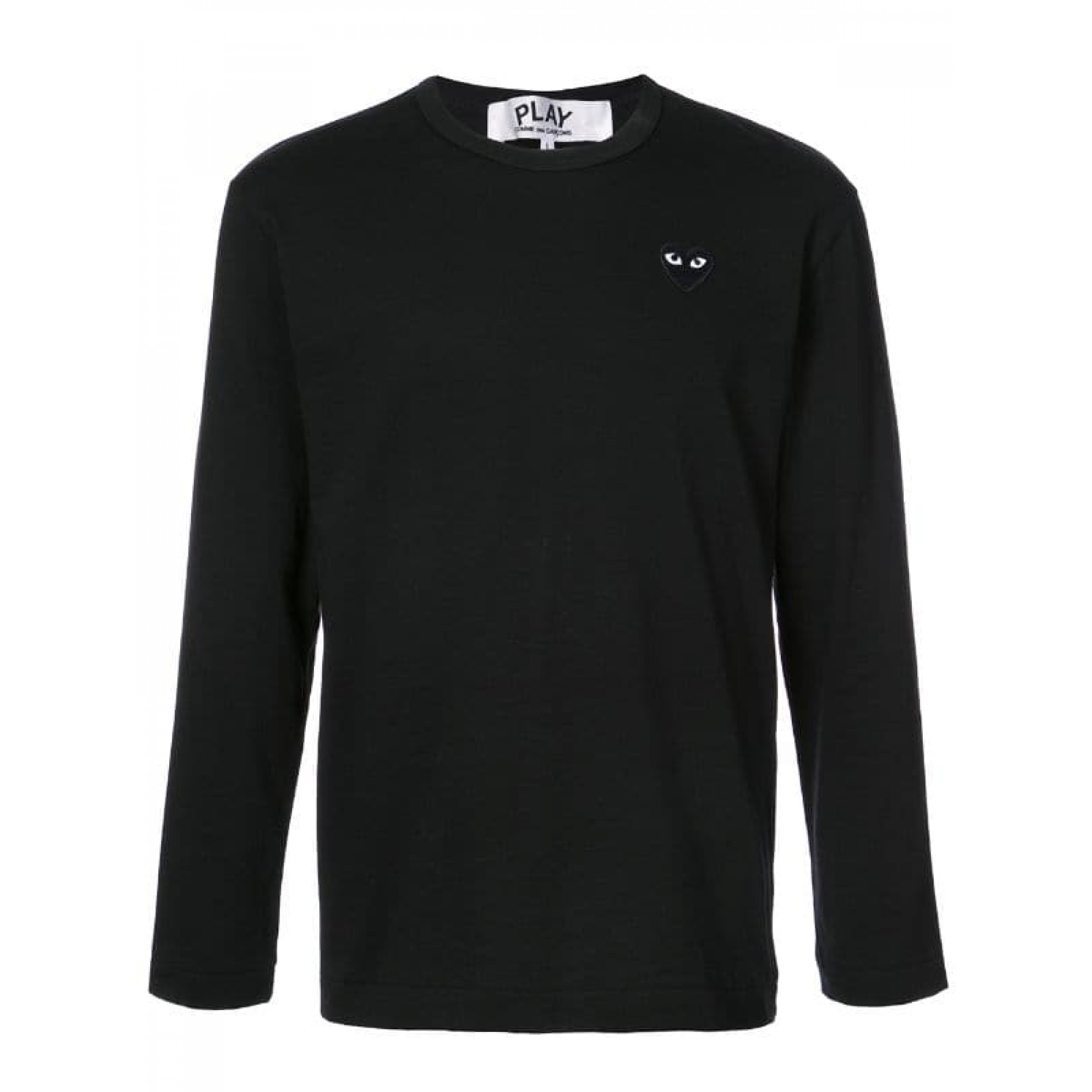 COMME des GARÇONS COMMEdesGARÇONS カットソー Мужской черный лонгслив Comme Des Garçons